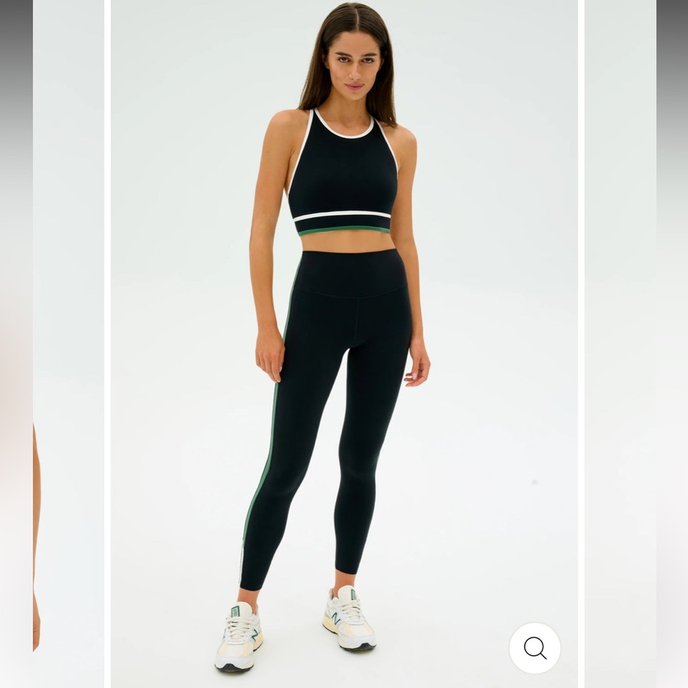 Splits59 Layla Airweight High Waist 7/8 Leggings Black / Arugula Size S